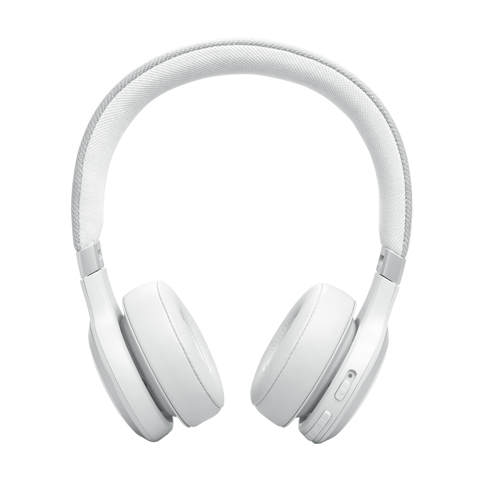 JBL Live 670NC - White - Wireless On-Ear Headphones with True Adaptive Noise Cancelling - Back